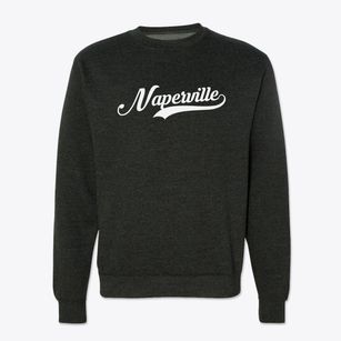 Naperville Illinois Vintage Team Crewneck Sweatshirt