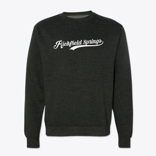 Richfield Springs New York Vintage Team Crewneck Sweatshirt