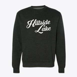 Hillside Lake New York Vintage Team Crewneck Sweatshirt