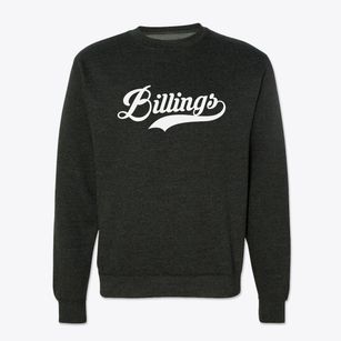 Billings Missouri Vintage Team Crewneck Sweatshirt