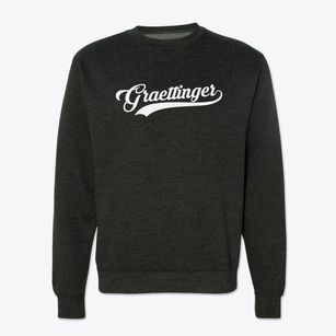 Graettinger Iowa Vintage Team Crewneck Sweatshirt