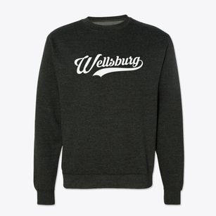 Wellsburg New York Vintage Team Crewneck Sweatshirt