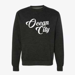 Ocean City Washington Vintage Team Crewneck Sweatshirt