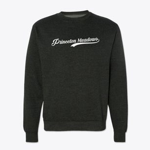 Princeton Meadows New Jersey Vintage Team Crewneck Sweatshirt