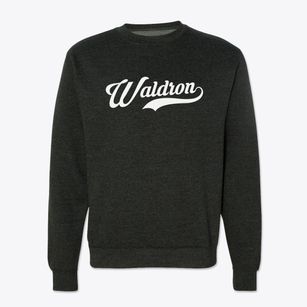 Waldron Kansas Vintage Team Crewneck Sweatshirt