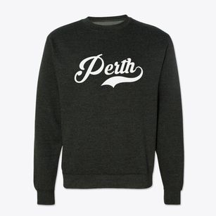 Perth North Dakota Vintage Team Crewneck Sweatshirt