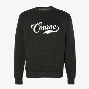 Conroe Texas Vintage Team Crewneck Sweatshirt