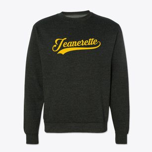 Jeanerette Louisiana Vintage Team Crewneck Sweatshirt