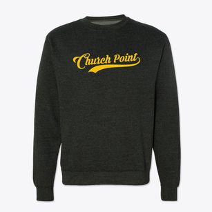 Church Point Louisiana Vintage Team Crewneck Sweatshirt