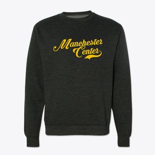 Manchester Center Vermont Vintage Team Crewneck Sweatshirt