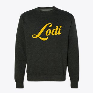 Lodi New York Vintage Team Crewneck Sweatshirt