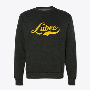 Lubec Maine Vintage Team Crewneck Sweatshirt
