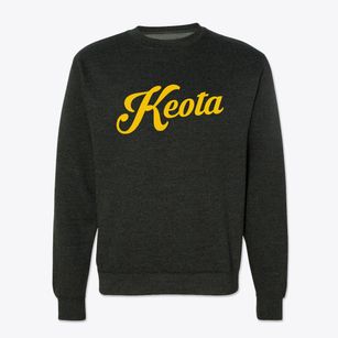 Keota Iowa Vintage Team Crewneck Sweatshirt