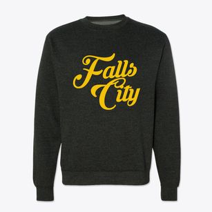 Falls City Texas Vintage Team Crewneck Sweatshirt