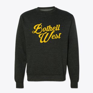 Bothell West Washington Vintage Team Crewneck Sweatshirt