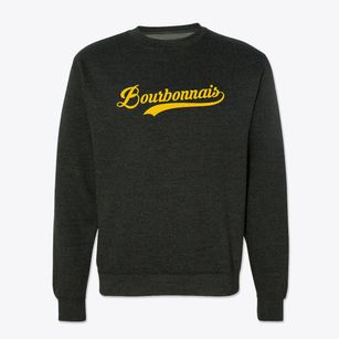 Bourbonnais Illinois Vintage Team Crewneck Sweatshirt