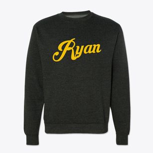 Ryan Iowa Vintage Team Crewneck Sweatshirt