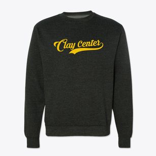 Clay Center Ohio Vintage Team Crewneck Sweatshirt