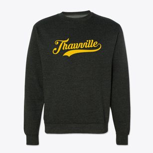 Thawville Illinois Vintage Team Crewneck Sweatshirt