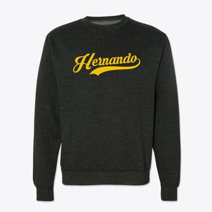 Hernando Mississippi Vintage Team Crewneck Sweatshirt