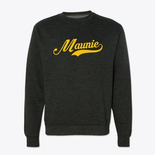 Maunie Illinois Vintage Team Crewneck Sweatshirt