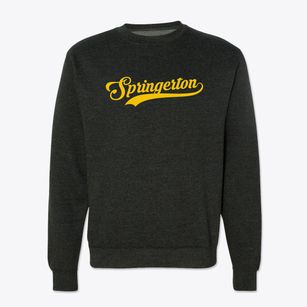 Springerton Illinois Vintage Team Crewneck Sweatshirt