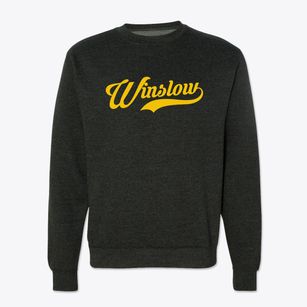 Winslow Maine Vintage Team Crewneck Sweatshirt