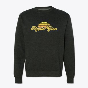 Maple Glen Pennsylvania Sublime Sunset Crewneck Sweatshirt