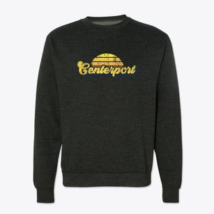 Centerport New York Sublime Sunset Crewneck Sweatshirt