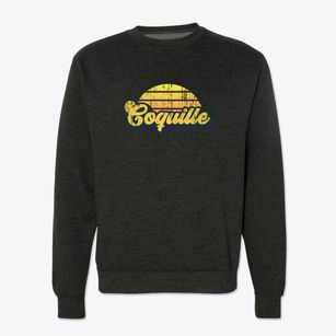 Coquille Oregon Sublime Sunset Crewneck Sweatshirt