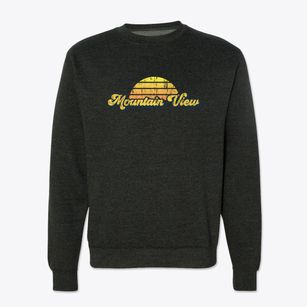 Mountain View Hawaii Sublime Sunset Crewneck Sweatshirt