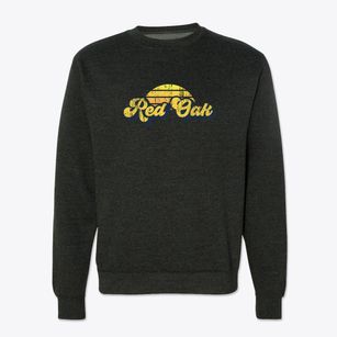 Red Oak North Carolina Sublime Sunset Crewneck Sweatshirt