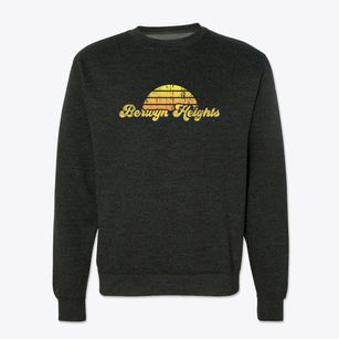 Berwyn Heights Maryland Sublime Sunset Crewneck Sweatshirt