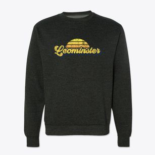 Leominster Massachusetts Sublime Sunset Crewneck Sweatshirt