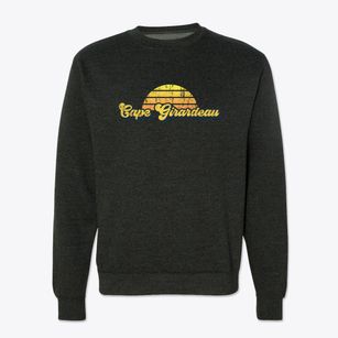 Cape Girardeau Missouri Sublime Sunset Crewneck Sweatshirt