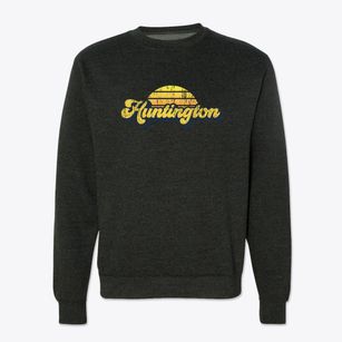Huntington Utah Sublime Sunset Crewneck Sweatshirt