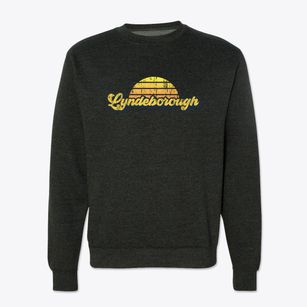 Lyndeborough New Hampshire Sublime Sunset Crewneck Sweatshirt