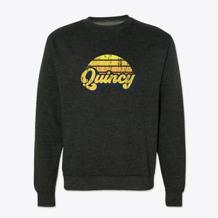 Quincy California Sublime Sunset Crewneck Sweatshirt
