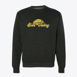 Sun Valley Idaho Sublime Sunset Crewneck Sweatshirt