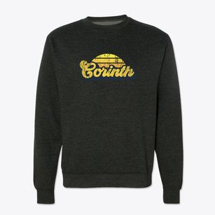Corinth Vermont Sublime Sunset Crewneck Sweatshirt