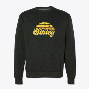 Sibley Louisiana Sublime Sunset Crewneck Sweatshirt