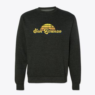 San Lorenzo California Sublime Sunset Crewneck Sweatshirt