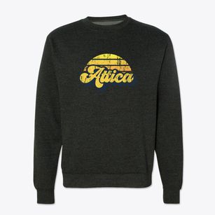 Attica Ohio Sublime Sunset Crewneck Sweatshirt