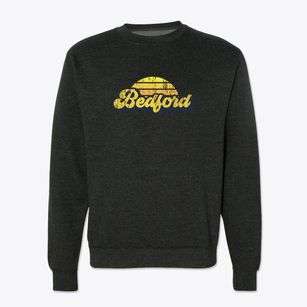 Bedford New Hampshire Sublime Sunset Crewneck Sweatshirt
