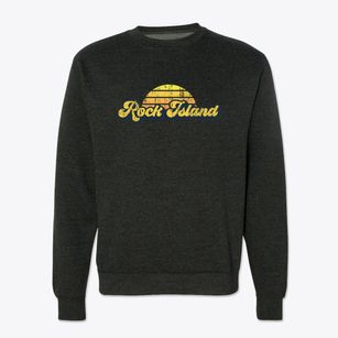 Rock Island Oklahoma Sublime Sunset Crewneck Sweatshirt