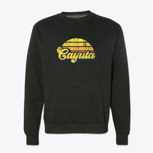 Cayuta New York Sublime Sunset Crewneck Sweatshirt