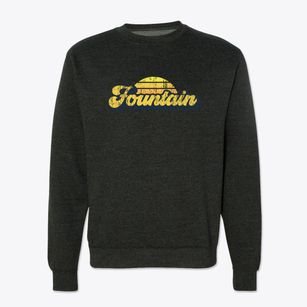 Fountain North Carolina Sublime Sunset Crewneck Sweatshirt