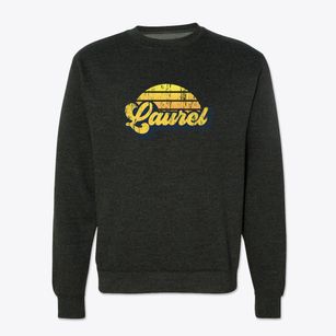 Laurel Mississippi Sublime Sunset Crewneck Sweatshirt