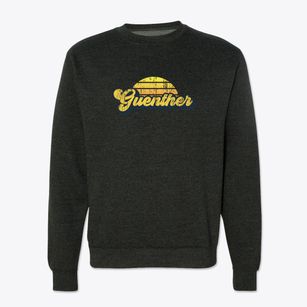 Guenther Wisconsin Sublime Sunset Crewneck Sweatshirt