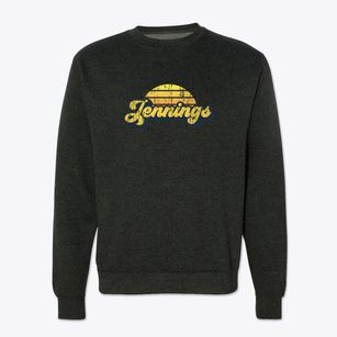 Jennings Oklahoma Sublime Sunset Crewneck Sweatshirt